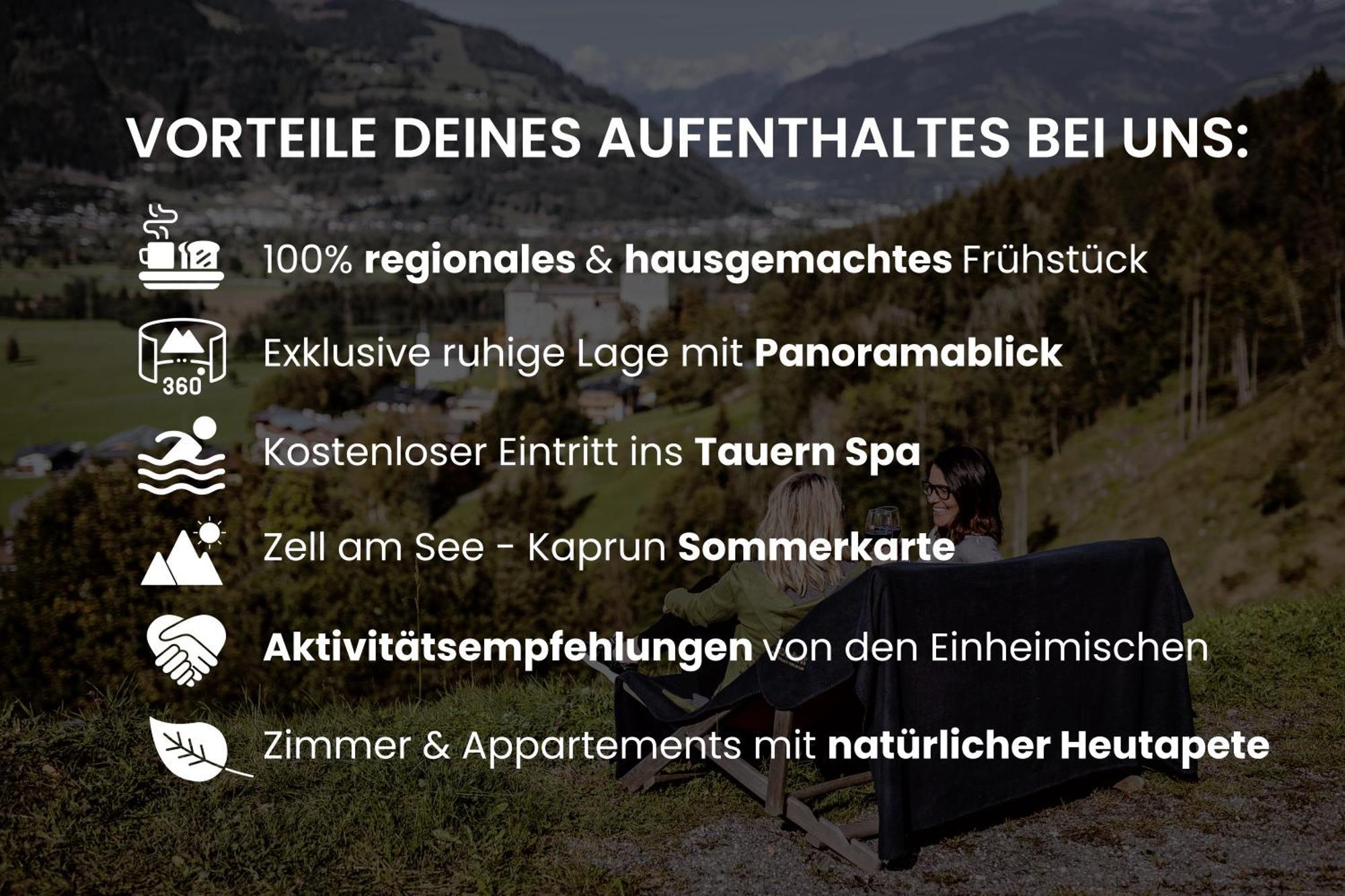 Panorama Hotel Guggenbichl - Inkl Sommerkarte, Einmaliger Eintritt Ins Tauern Spa & Bester Ausblick Ueber Капрун Екстериор снимка